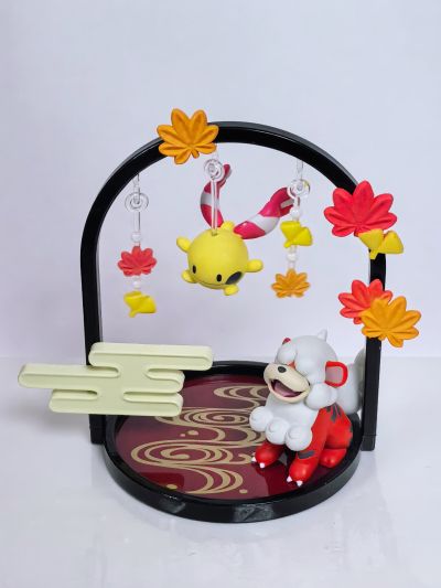 宝可梦 和风摇摆装饰微缩场景盒蛋
