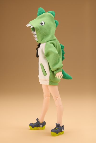 派对动物女孩 家居服 恐龙连帽衫