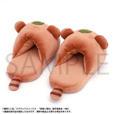 妖狐×仆SS 渡狸 毛绒玩偶拖鞋