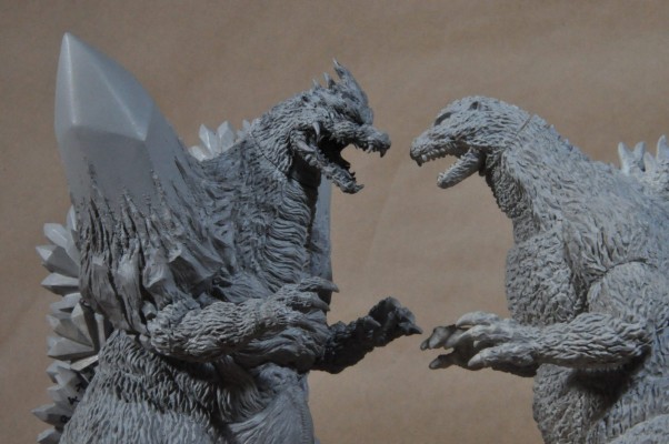 S.H.MonsterArts   哥斯拉大战太空哥斯拉 太空哥斯拉+小哥斯拉 特别配色