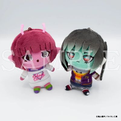 银河特急 银河☆地铁 千春＆真希奈 毛绒挂件