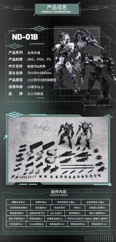 ND-01B 迷惘商会：异鸟代码  骷髅鸟&鹃隼