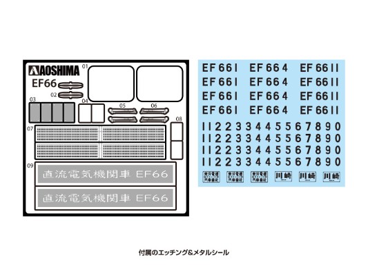 列车博物馆No.5 电力机车 EF66 前期型