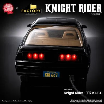 Factory Entertainment 《霹雳游侠》K.I.T.T. 智能跑车套装