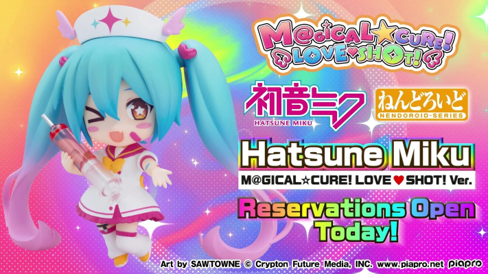 粘土人#3090 初音未来 M@GICAL☆CURE! LOVE ♡ SHOT!