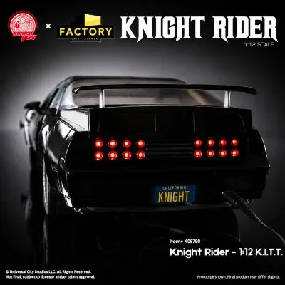Factory Entertainment 《霹雳游侠》K.I.T.T. 智能跑车套装