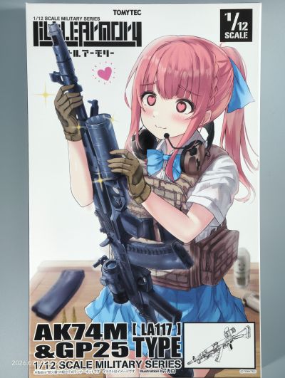 小军械库 LA117 AK74M自动步枪+GP25枪挂式榴弹发射器