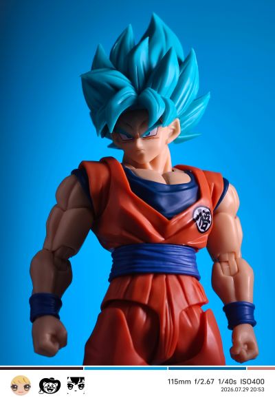 S.H.Figuarts  超级赛亚人之神超级赛亚人 孙悟空 〈超越极限的苍蓝之力〉