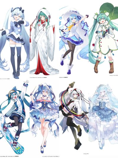 艺术家杰作+ 雪未来 SNOW MIKU ALL STARS （2012版）