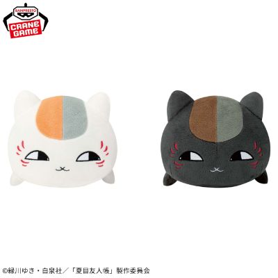 夏目友人帐 猫咪老师和黑猫 毛绒玩偶