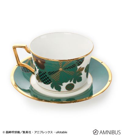 鬼灭之刃 Noritake 灶门炭治郎＆炼狱杏寿郎 联名杯碟套装