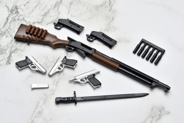 Little Armory [LA-GG05] 神枪少女 崔耶拉 M1897 战壕霰弹枪 & P230 手枪套装
