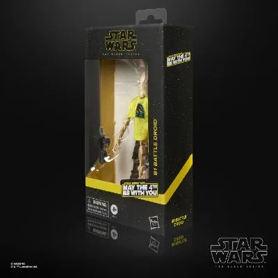 黑色系列 星球大战 B1战斗机器人  MAY THE 4TH BE WITH YOU Target限定
