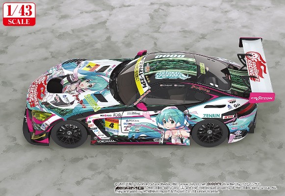 初音未来 GT企划 1/43 GOODSMILE 初音未来 AMG 2019