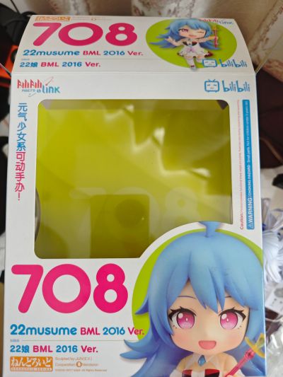 粘土人#708 Bilibili动画 22娘 BILIBILI MACRO LINK BML 2016 ver.