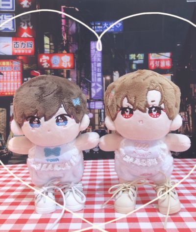哈里路亚宝贝 吴都&樱咲冬夏 15cm 毛绒玩偶套装