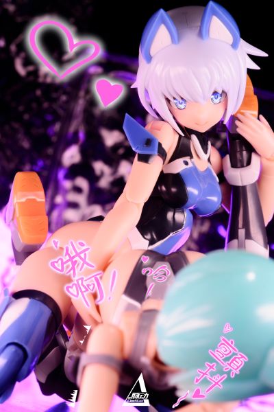 机甲少女 短剑 低可视度泳装