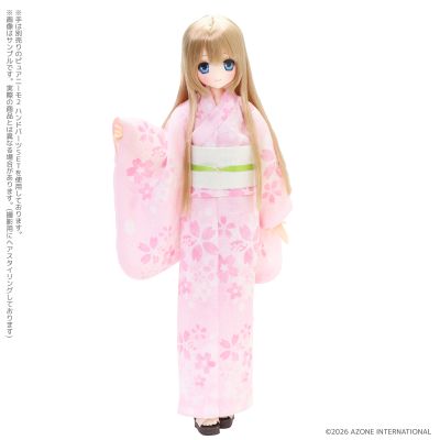 POD012-SYG  Sarah's a la Mode 莎拉/甜蜜时光 浴衣系列~金发~ Labelshop秋叶原店开业12周年纪念款(AZONE网上商店限定)