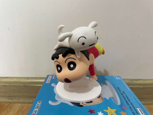 蜡笔小新 大号珍藏人偶~野原新之助~哇哦！