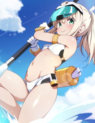 机甲少女 猎刃 泳装