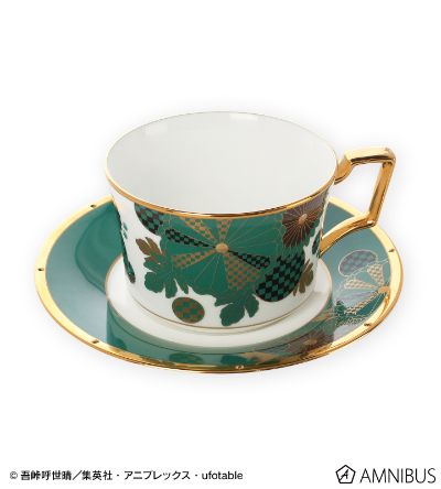 鬼灭之刃 Noritake 灶门炭治郎＆炼狱杏寿郎 联名杯碟套装