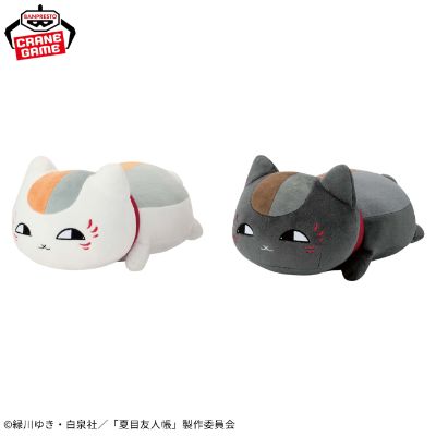 夏目友人帐 猫咪老师和黑猫 毛绒玩偶