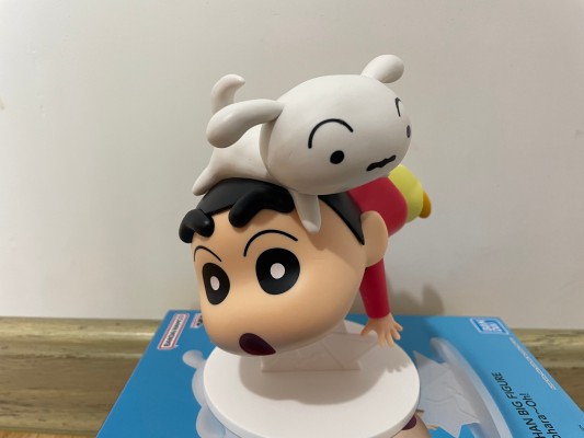 蜡笔小新 大号珍藏人偶~野原新之助~哇哦！