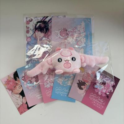 朋友赏 Pinky Nightmare 抽赏 B赏 毛绒挂件（周防凑、立花爱知、粉粉萌魇恶魔）
