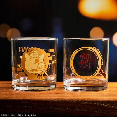 一番赏 夏目友人帐 猫咪老师侦探 D赏 侦探猫咪老师威士忌玻璃杯