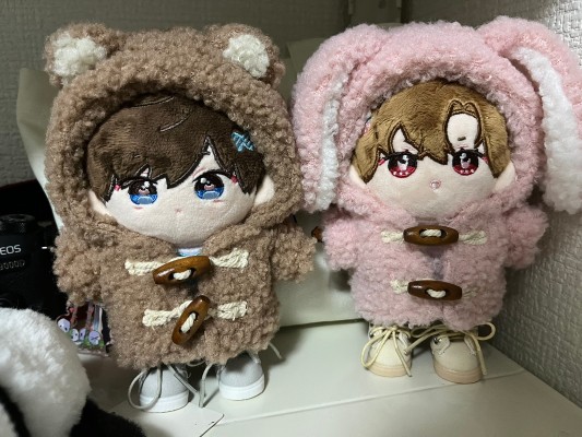 哈里路亚宝贝 吴都&樱咲冬夏 15cm 毛绒玩偶套装