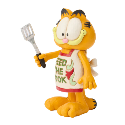 加菲猫投喂厨师 收藏摆件