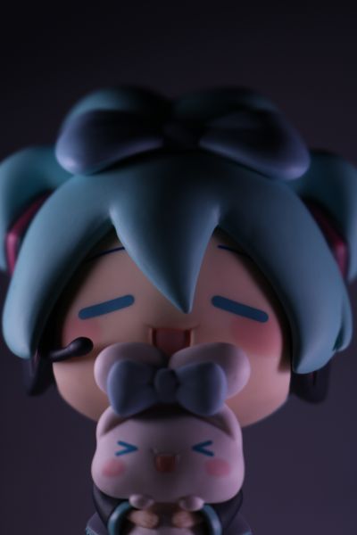 初音未来×大耳狗 精细小人偶