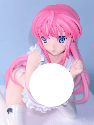 彼女×彼女×彼女 织节秋奈 裸エプロン 白色 Ver. 