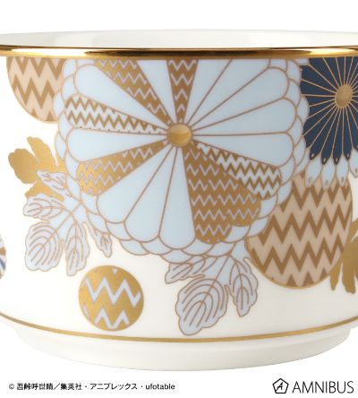 鬼灭之刃 Noritake 嘴平伊之助＆宇髄天元 联名杯碟套装