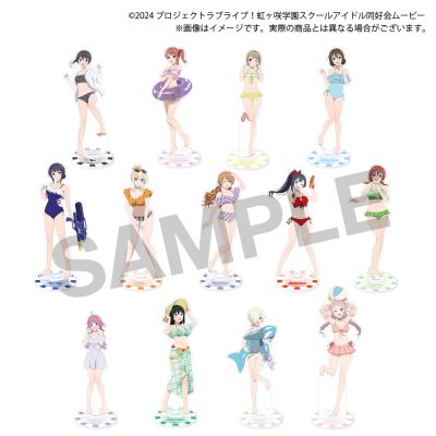 Love Live!虹咲学园学园偶像同好会 Summer Collection 亚克力立牌