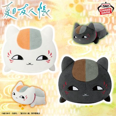 夏目友人帐 猫咪老师和黑猫 毛绒玩偶