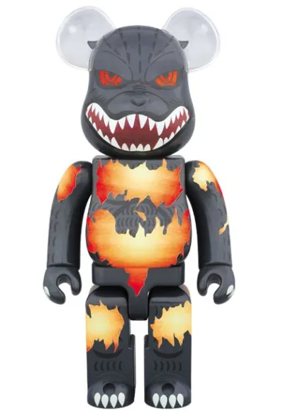 BE@RBRICK 哥斯拉（死亡哥斯拉燃烧版）400%