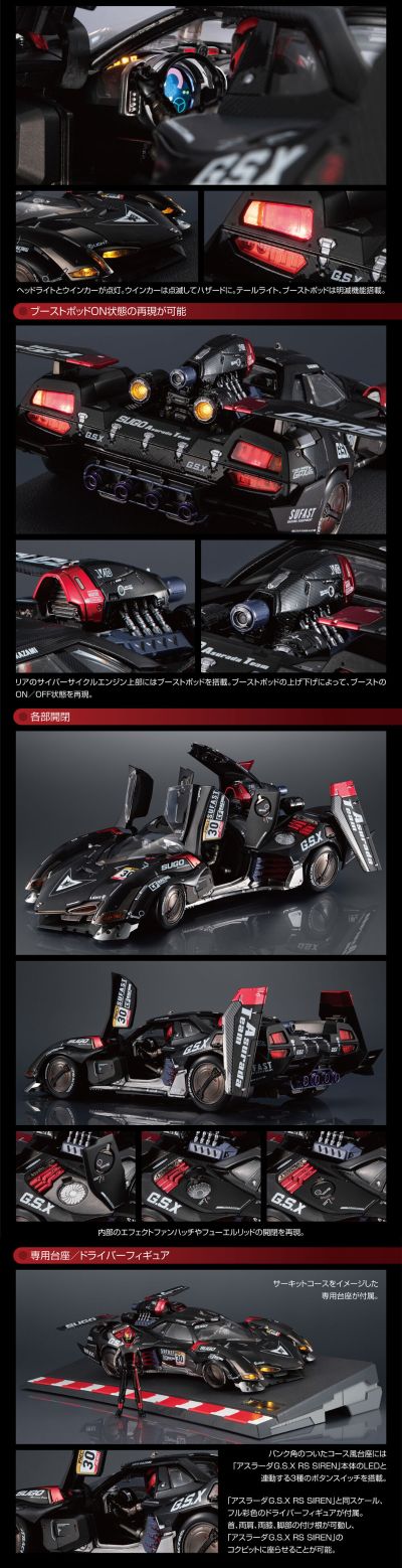 VAHi-SPEC UNITED 阿斯拉达G.S.X 黑色款（暂定）
