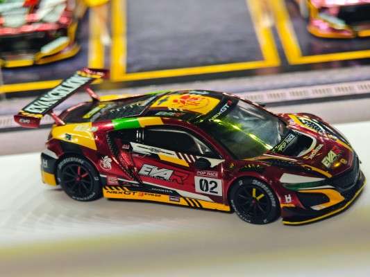 [S18-03]本田NSX GT3-EVA 二号机涂装