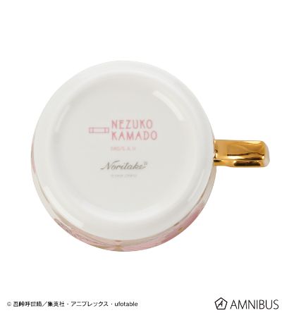 鬼灭之刃 Noritake 灶门祢豆子＆我妻善逸 联名杯碟套装
