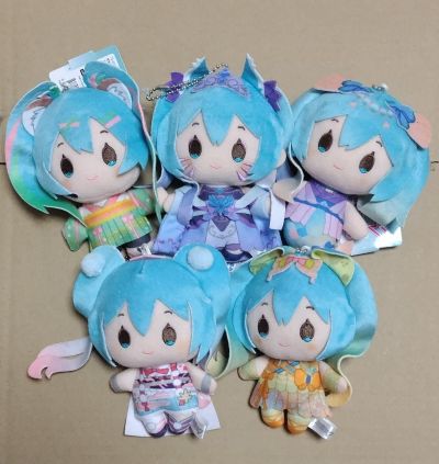 初音未来 妖怪舞台 毛绒玩偶挂件