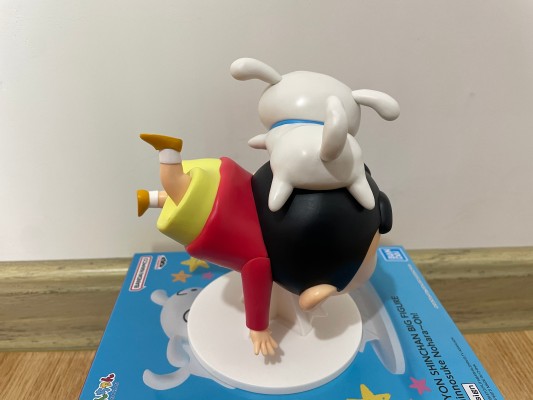 蜡笔小新 大号珍藏人偶~野原新之助~哇哦！