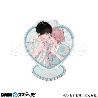 DMM刮刮乐！犬饲先生是隐性宠溺型上司　※唯独今晚我无法忍住爱意！刮刮乐 B赏 犬饲祈 爱多地渚 亚克力立牌