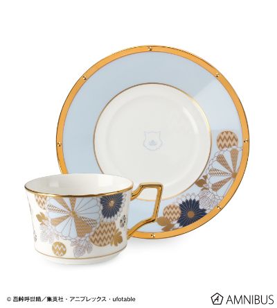 鬼灭之刃 Noritake 嘴平伊之助＆宇髄天元 联名杯碟套装