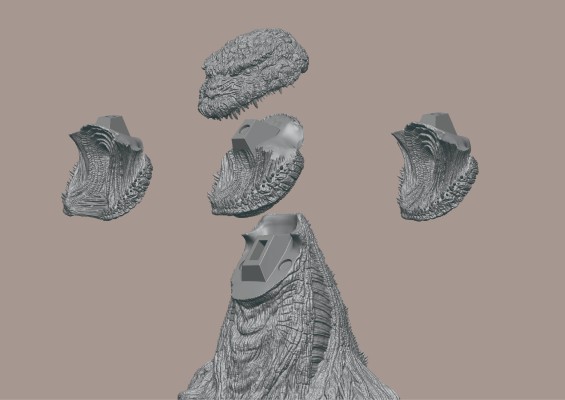 新·哥斯拉 胸像