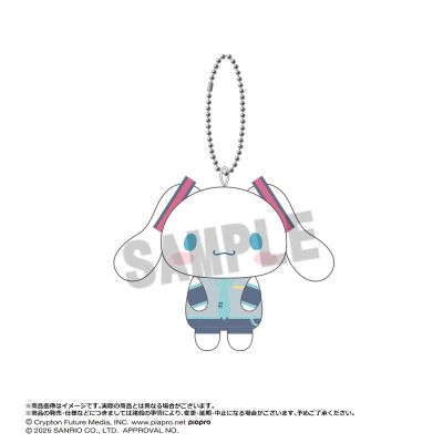 初音未来 三丽鸥 玉桂狗 Q版毛绒挂件