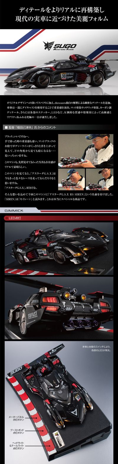 VAHi-SPEC UNITED 阿斯拉达G.S.X 黑色款（暂定）