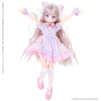 POD056-MSA Colorful Dreamin'/芽生 ～来自 M.K. 的礼物（白猫） ～Labelshop秋叶原店开业12周年纪念款（Labelshop秋叶原店・AZONE网上商店限定贩售）