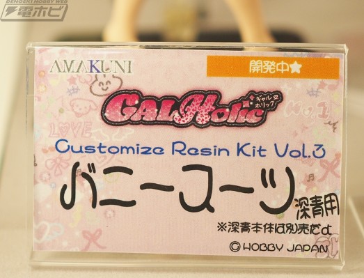 GALHolic 定制树脂套件 第3弹 兔女郎装 深青专用