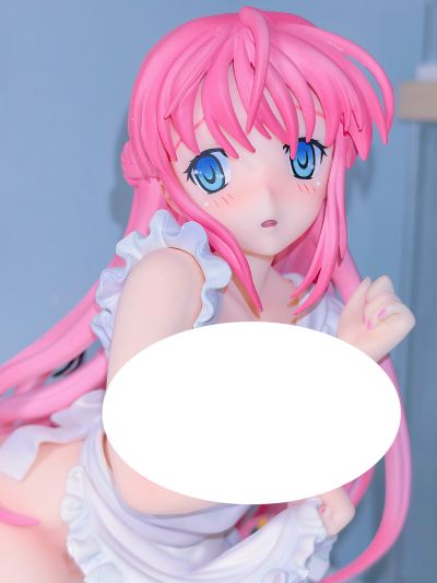 彼女×彼女×彼女 织节秋奈 裸エプロン 白色 Ver. 